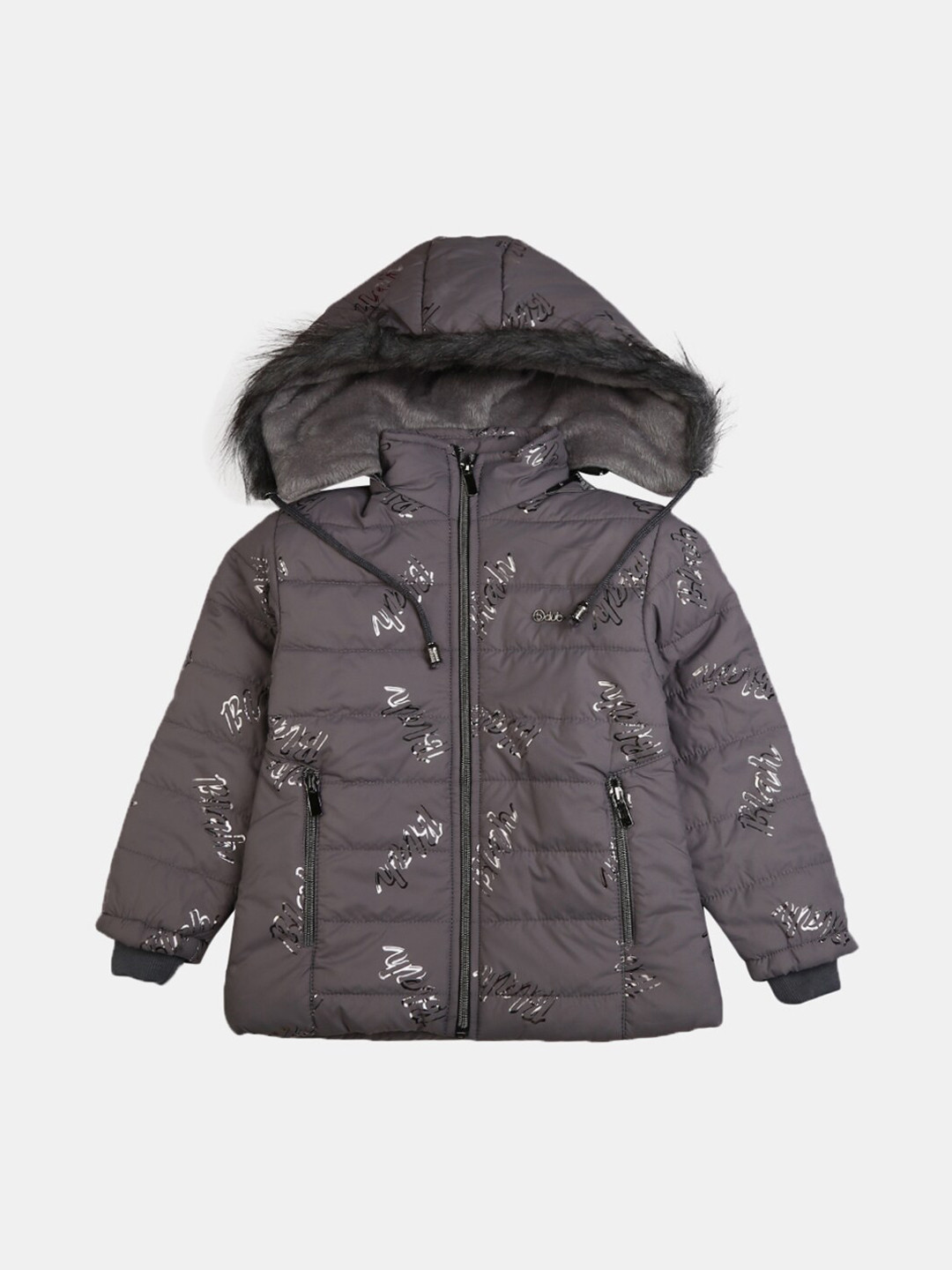 

V-Mart Girls Grey Lightweight Parka Jacket