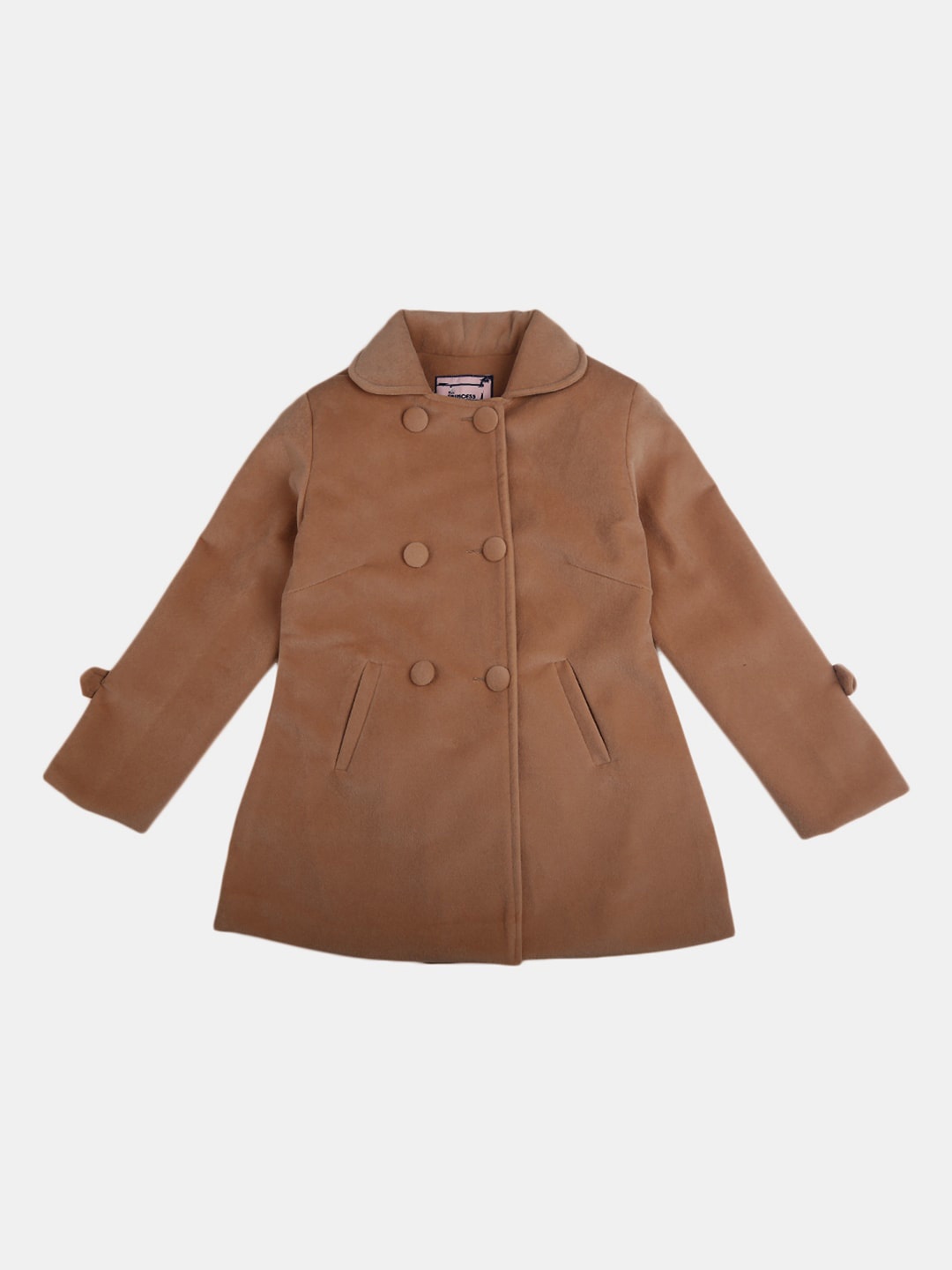 

V-Mart Girls Beige Lightweight Longline Tailored Jacket