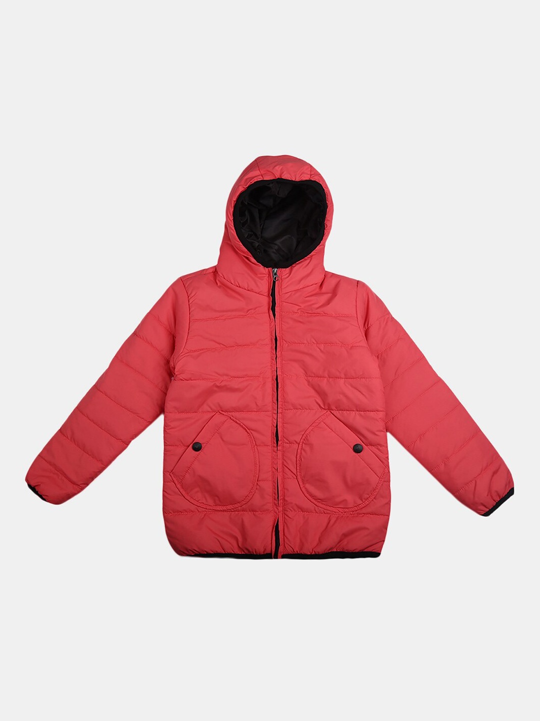 

V-Mart Girls Coral Lightweight Hooded Puffer Jacket