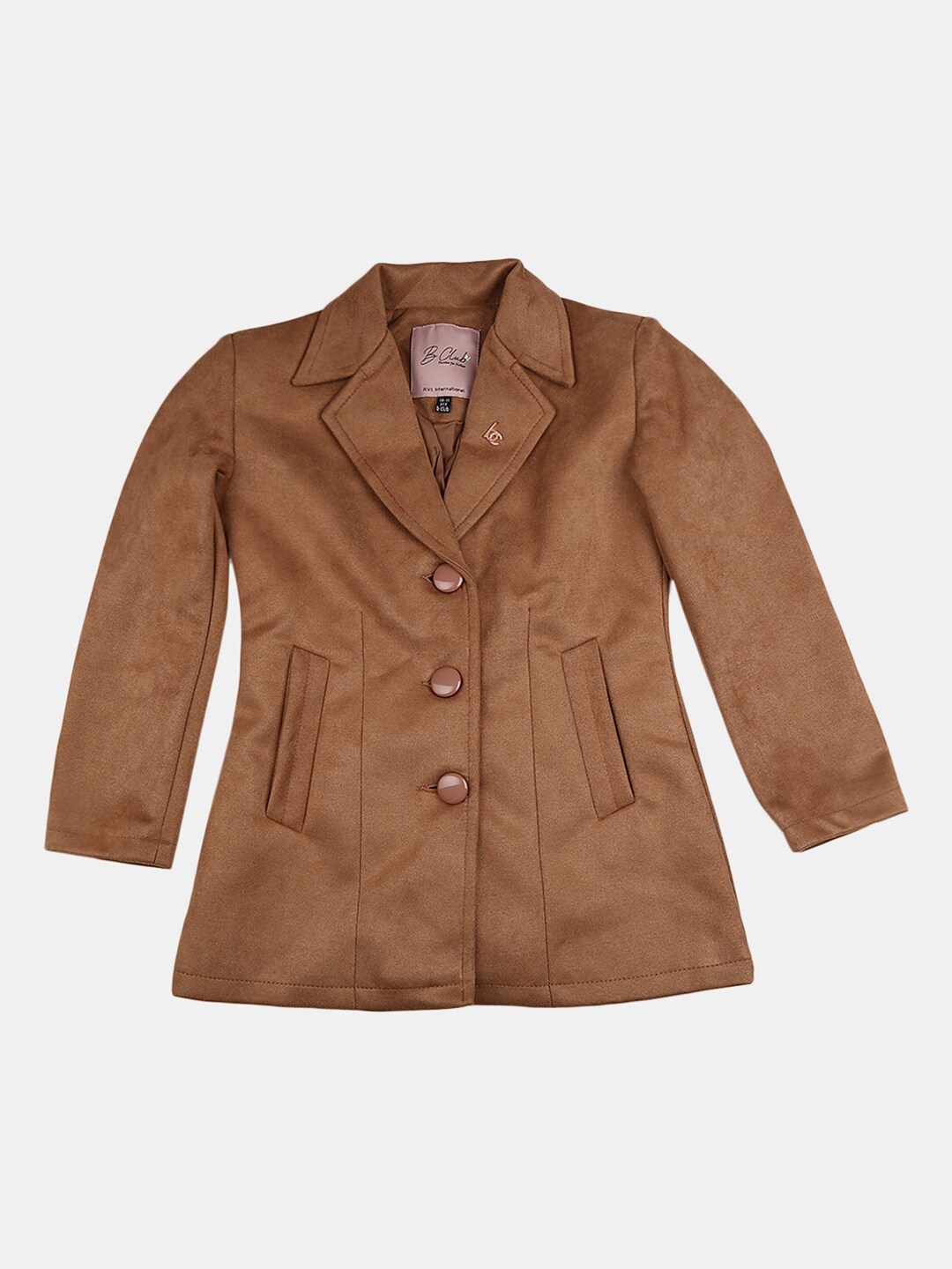 

V-Mart Girls Brown Lightweight Tailored Jacket