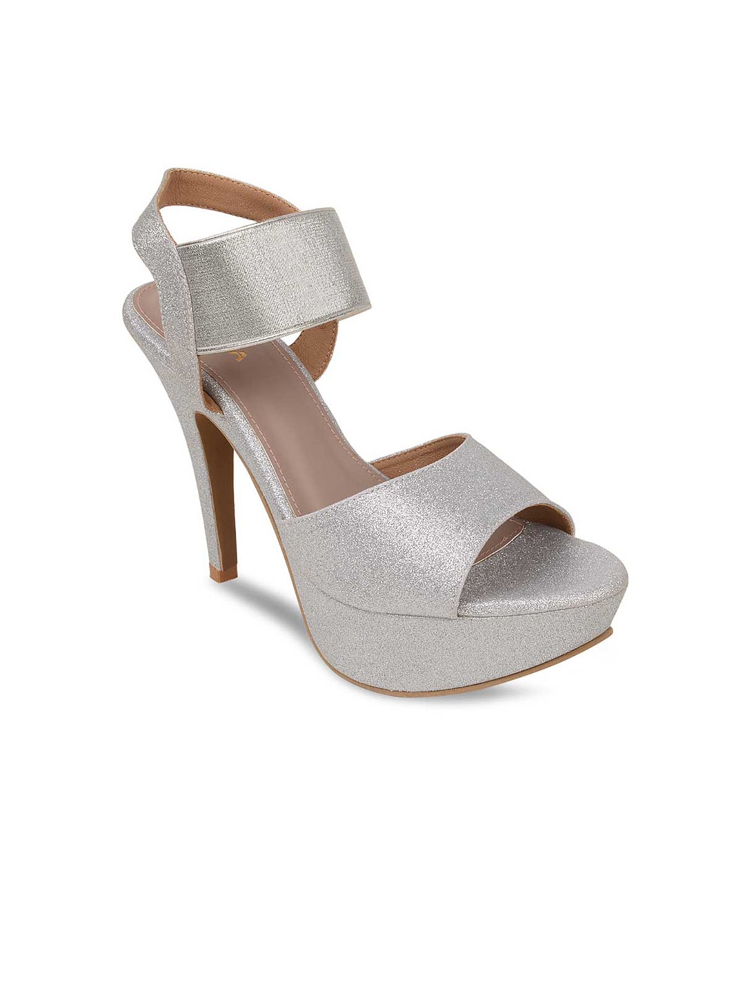

Rocia Silver-Toned Stiletto Sandals