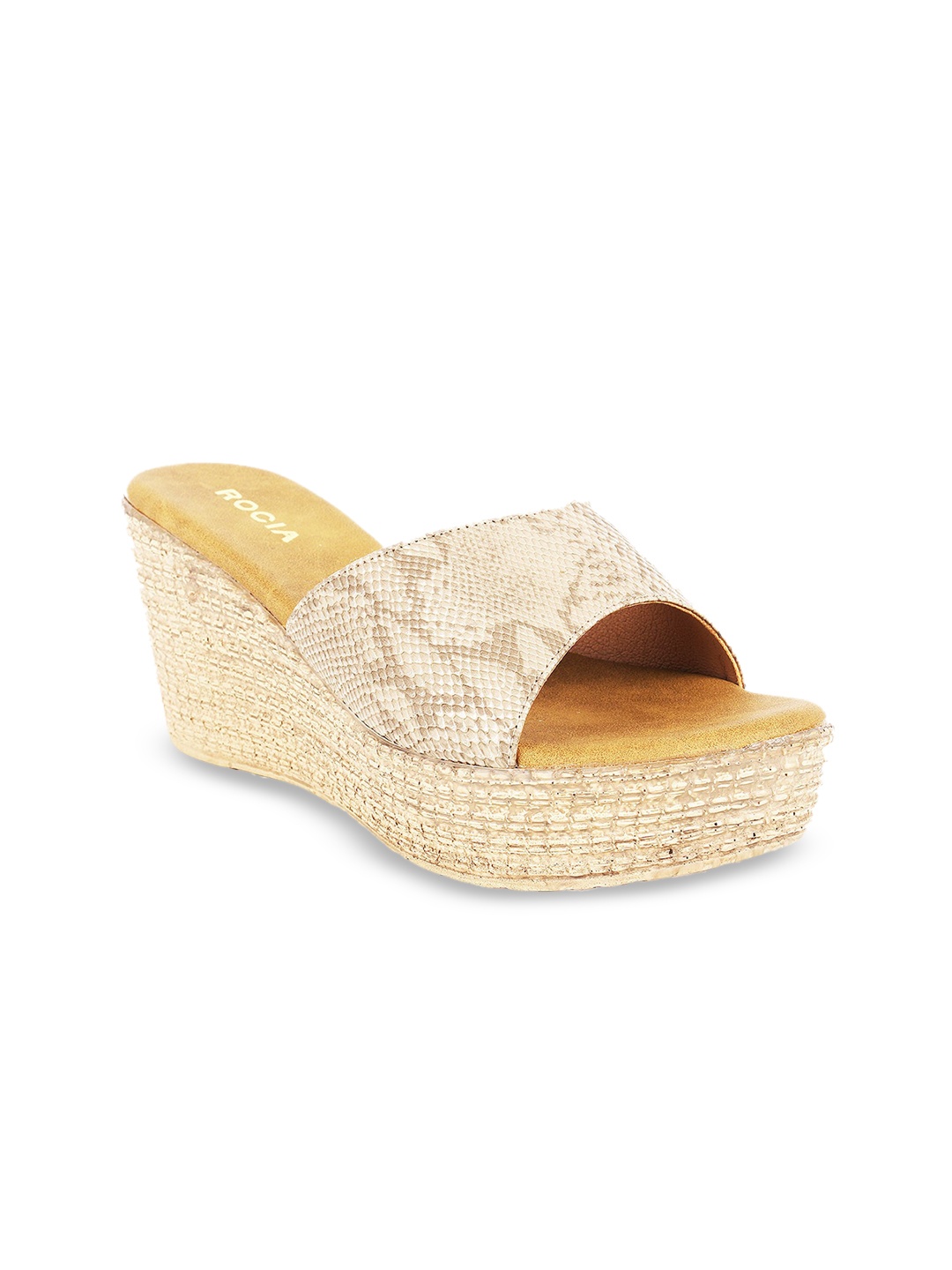 

Rocia Women Beige Wedge Sandals