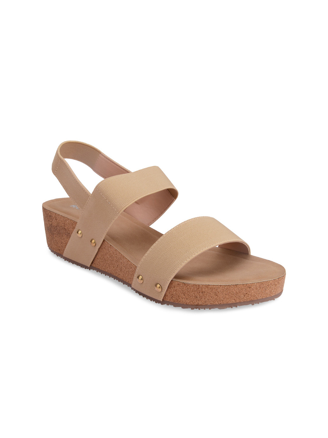 

Rocia Beige Wedge Sandals