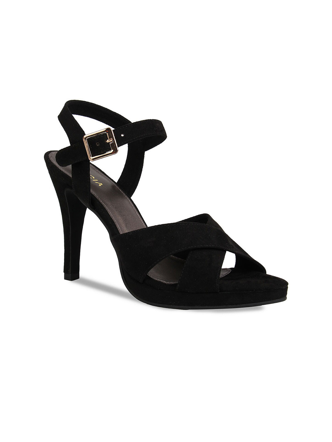 

Rocia Black Open Toe Stiletto Heels