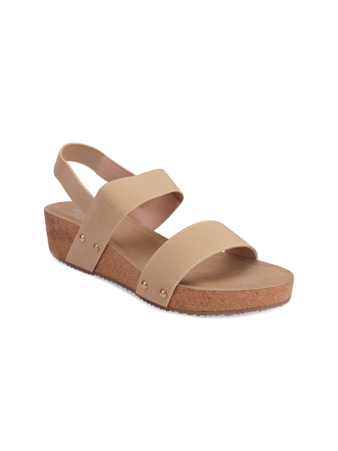 

Rocia Beige Open Toe Wedge Heels