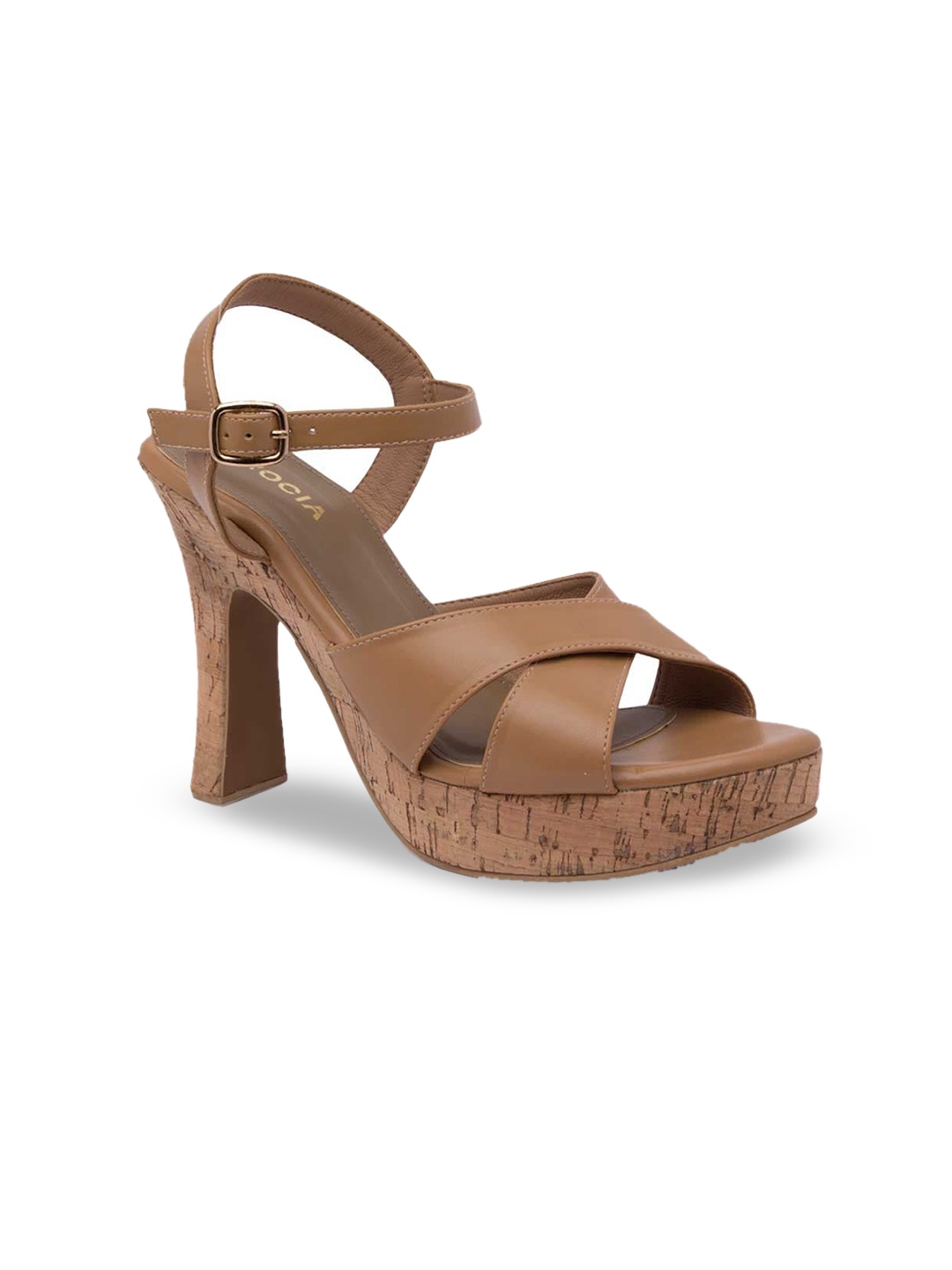 

Rocia Beige Block Platform Sandals