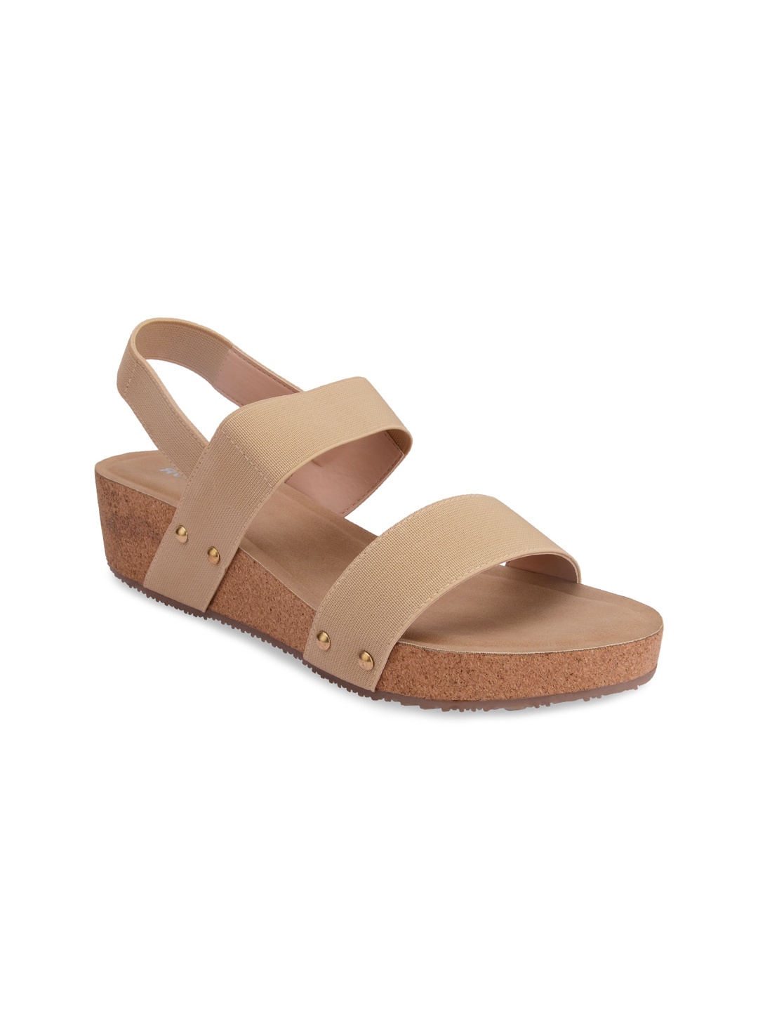 

Rocia Beige Wedge Sandals