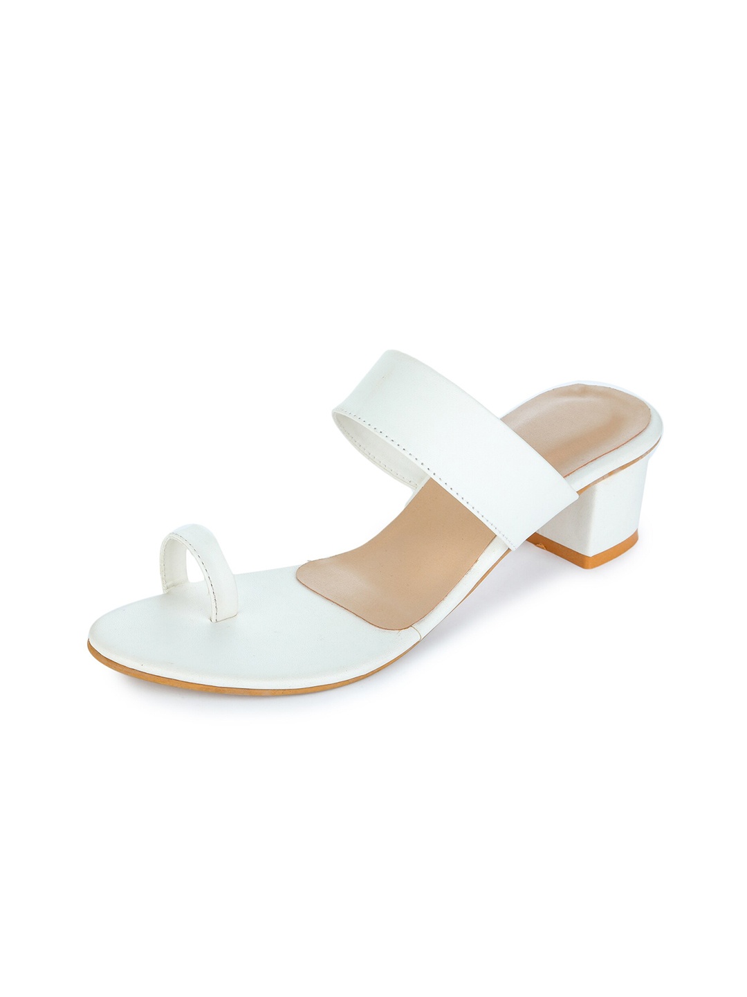 

REEZZ White Party Block Sandals