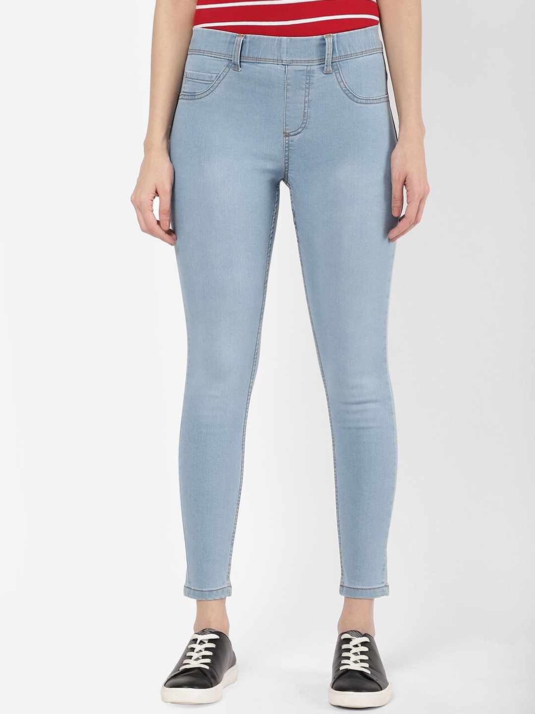 

R&B Women Blue Skinny Fit Jeans