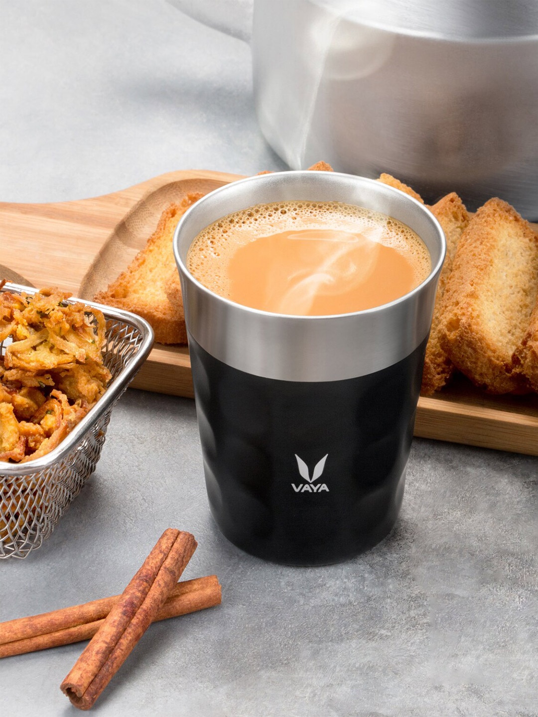 

Vaya PopCup Black Vacuum Insulated Stainless Steel Tumbler 250 ml