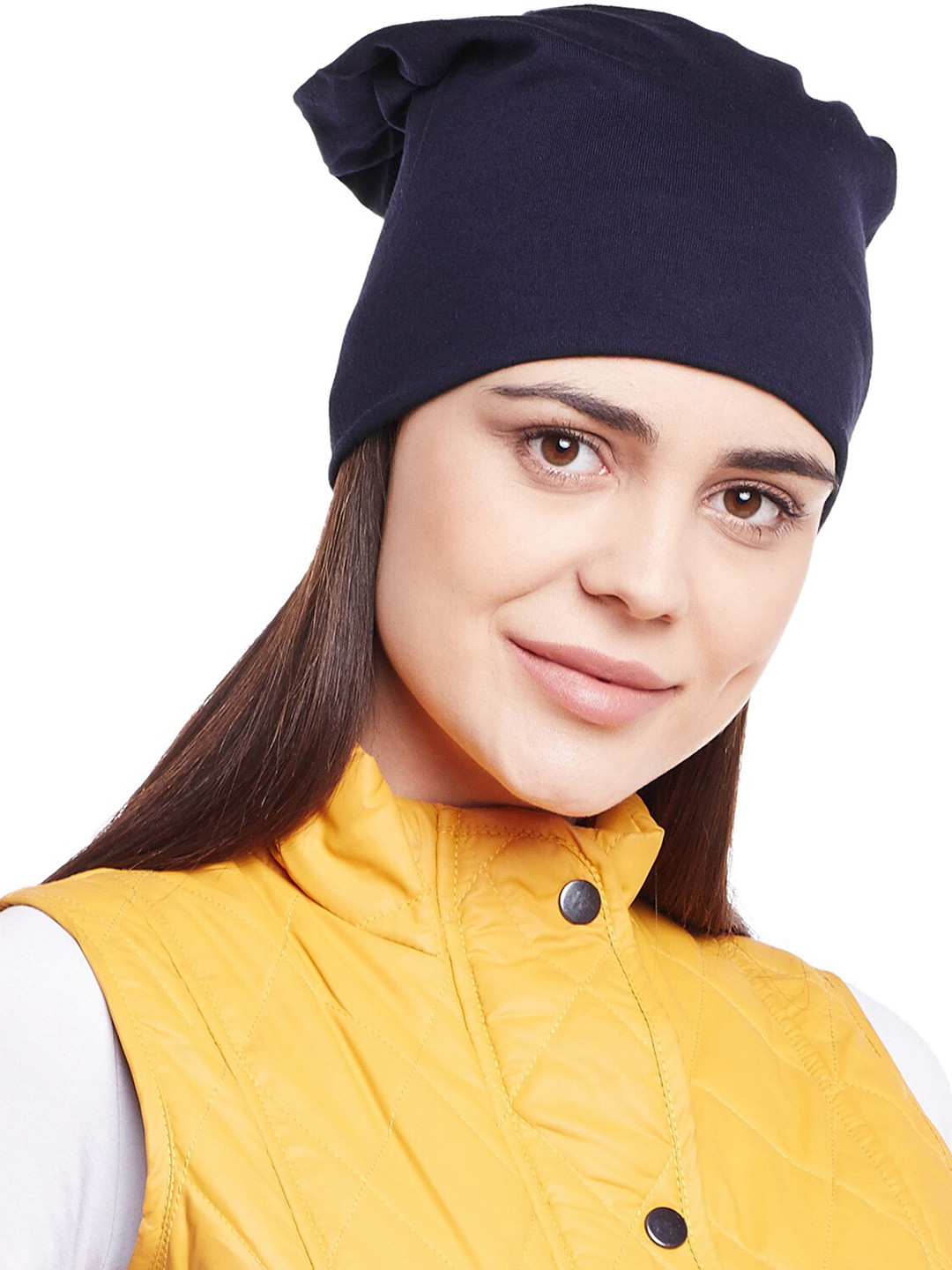 

VIMAL JONNEY Women Navy Blue Beanie
