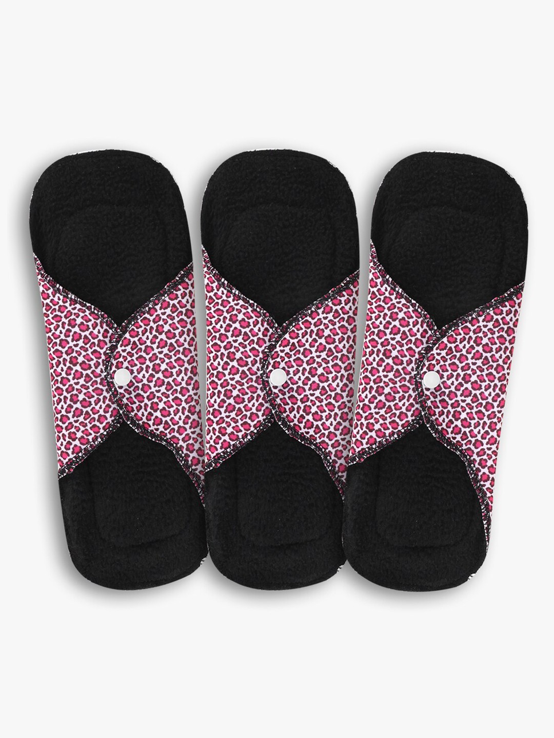 

CareDone Women Set Of 3 Pink 4-Layered Ultra Thin Rash Free Reusable Sanitary Cloth Pads