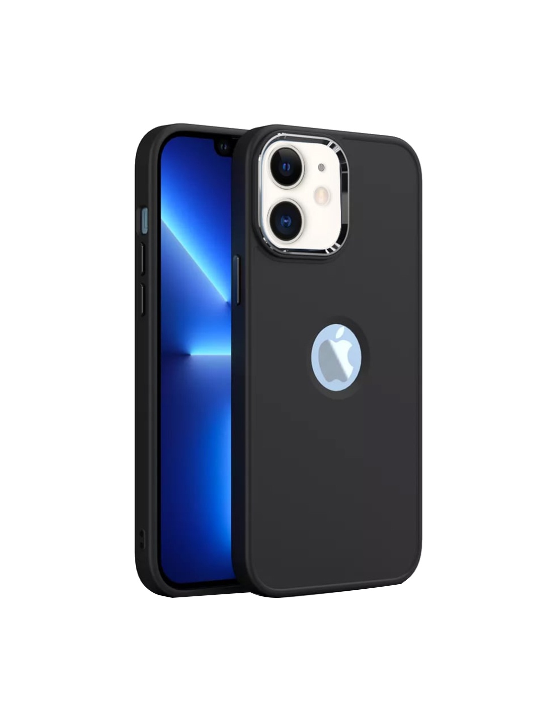 

Karwan Black Solid iPhone 11 Mobile Back Case