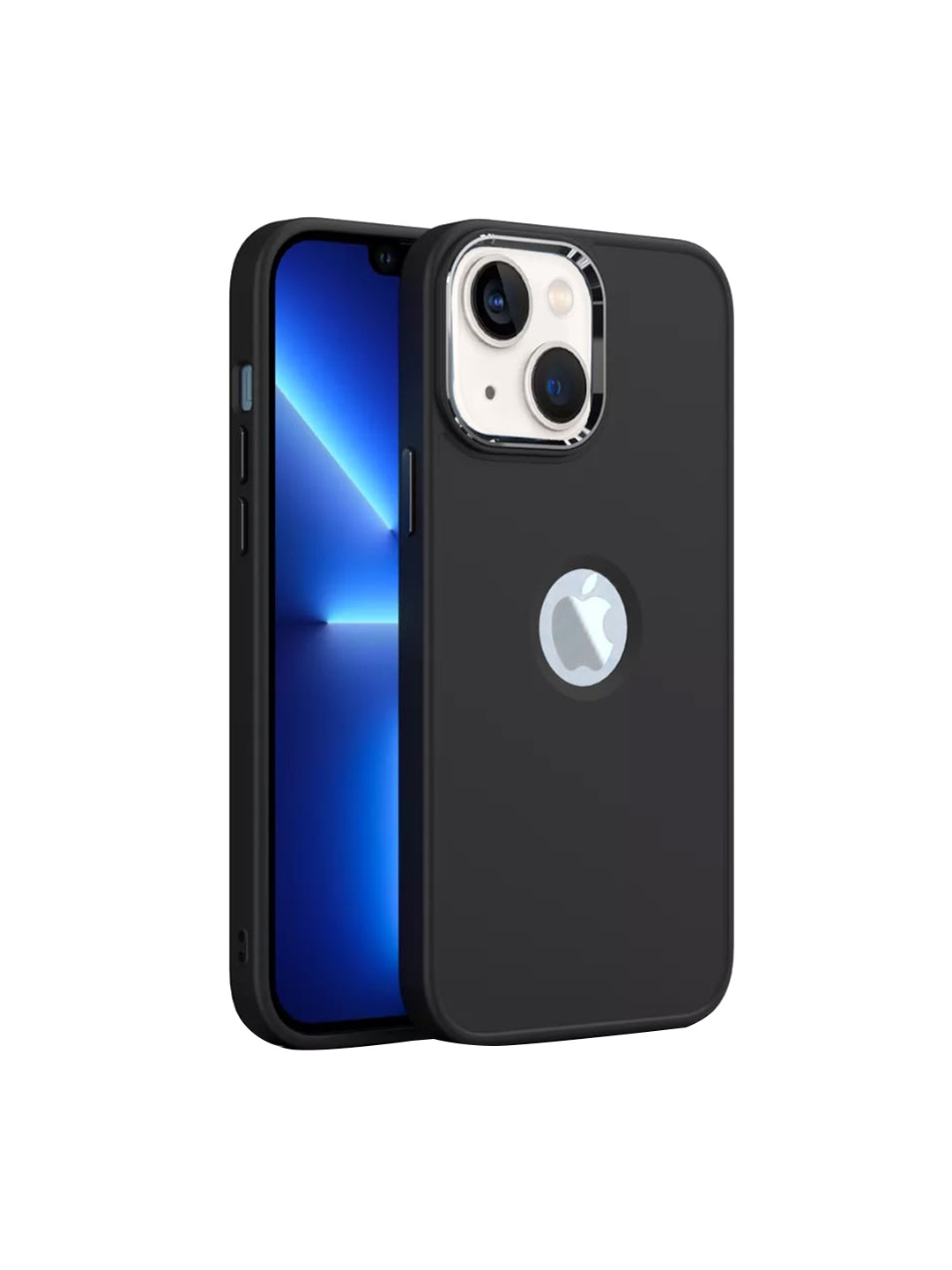 

Karwan Black Solid iPhone 13 Mobile Back Case