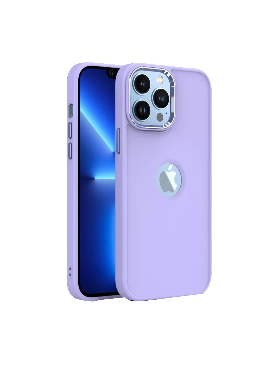 

Karwan Purple Solid Apple iPhone 12 Pro Mobile Phone Back Cover