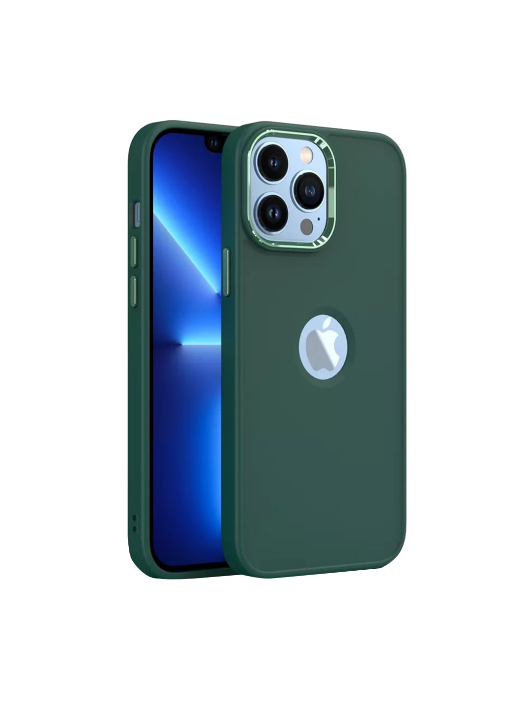

Karwan Green Solid iPhone 12 Pro Max Back Case