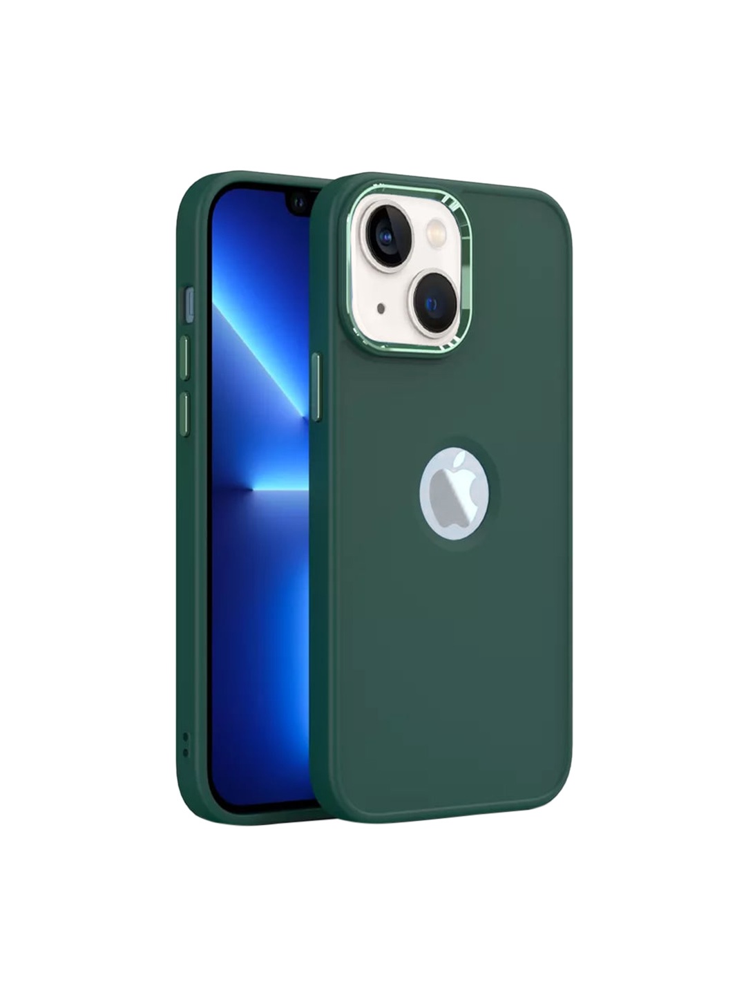 

Karwan Green Solid iphone 13 Phone Back Cover