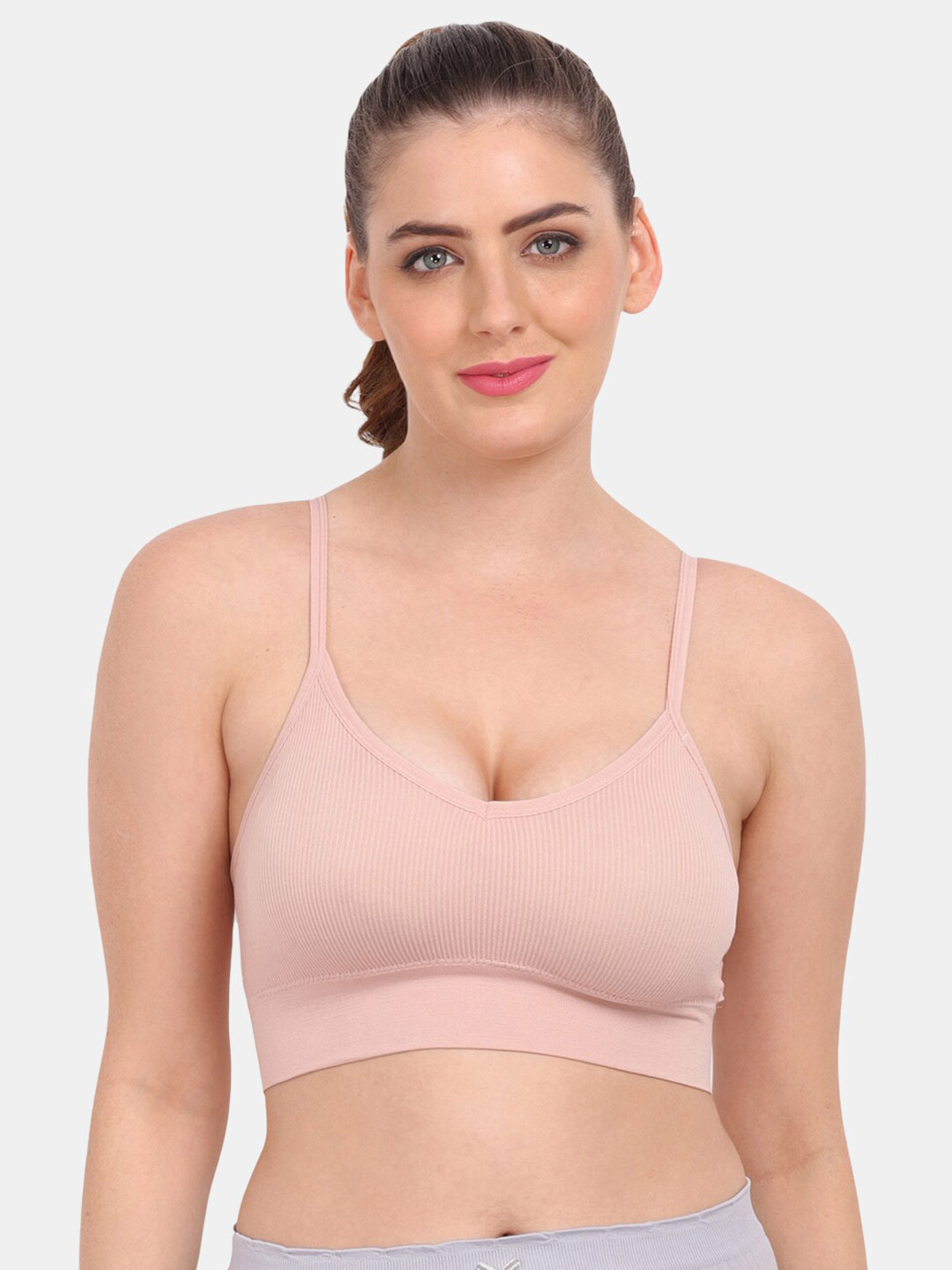 

Amour Secret Red Lightly Padded Sports Bra