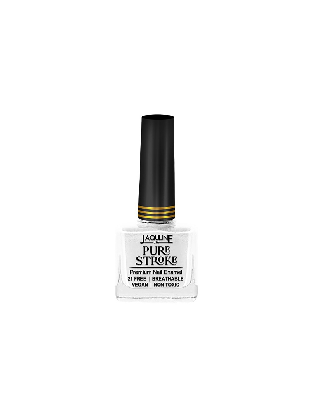 

Jaquline USA Pure Stroke Breathable Premium Nail Enamel 10ml - Celestial, White