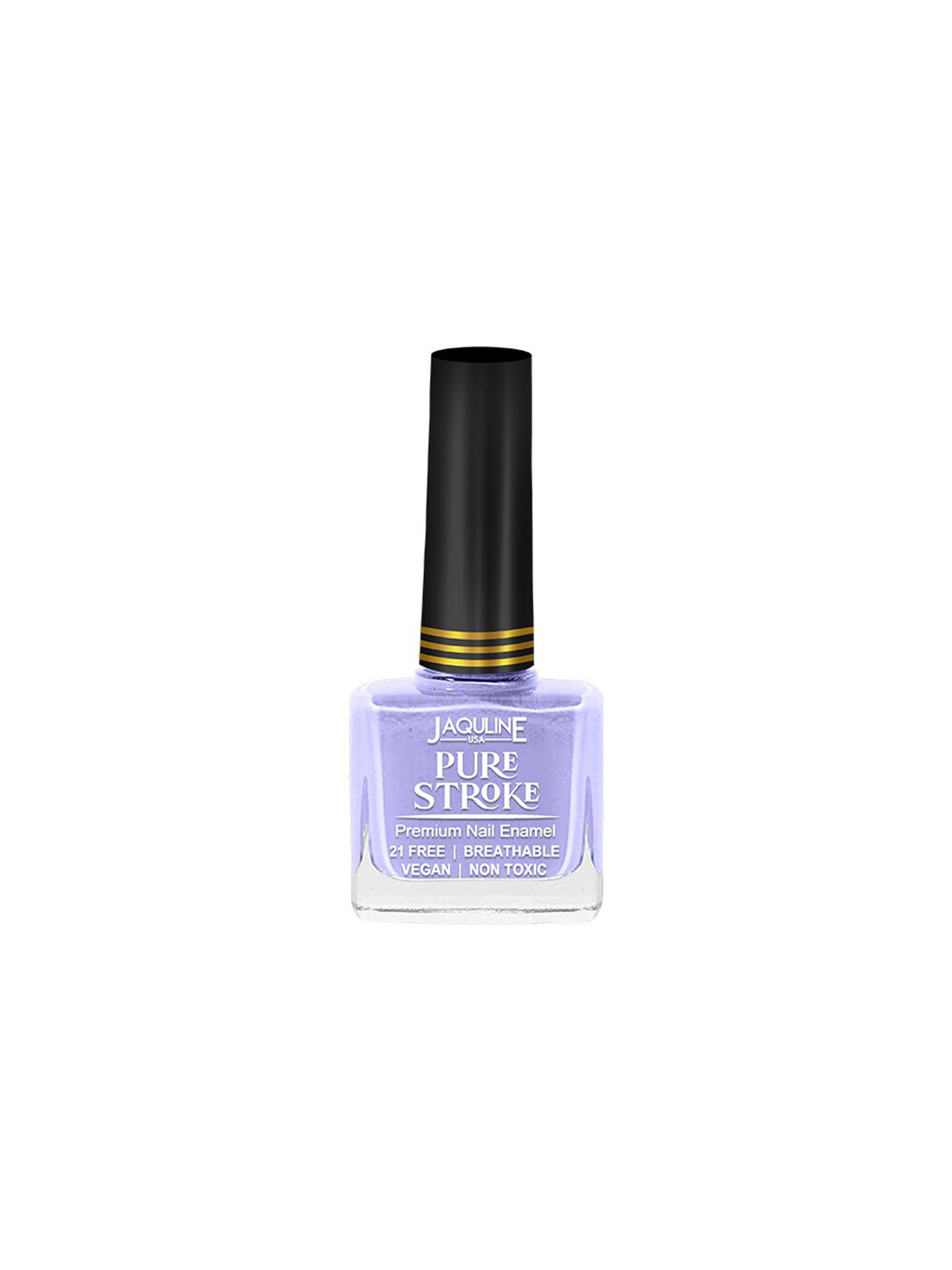

Jaquline USA Pure Stroke Breathable Premium Nail Enamel 10ml - Heavenly, Lavender
