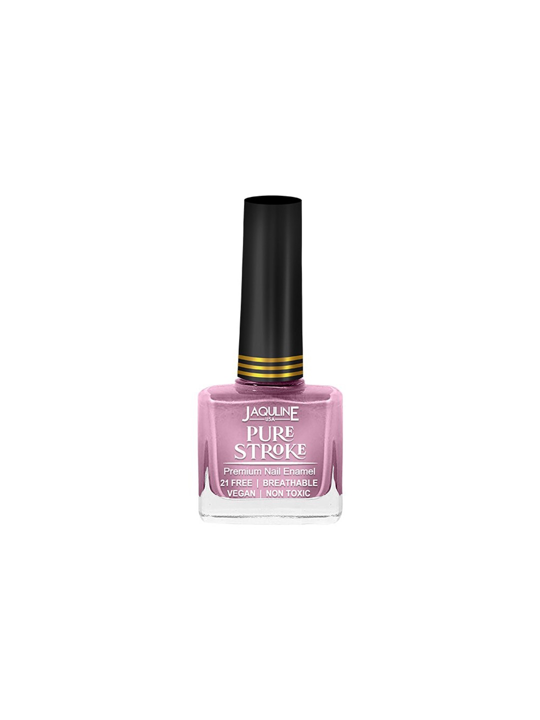 

Jaquline USA Pure Stroke Breathable Premium Nail Enamel 10ml - Faithful, Pink