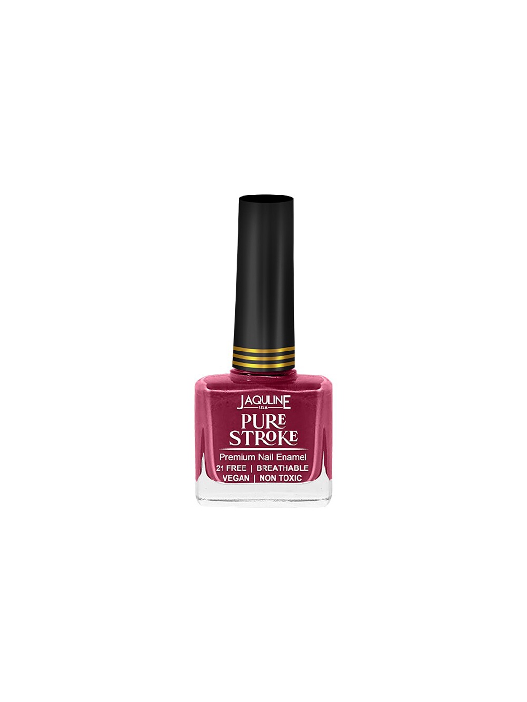 Jaquline USA Pure Stroke Breathable Premium Nail Enamel 10ml - Noble, Purple