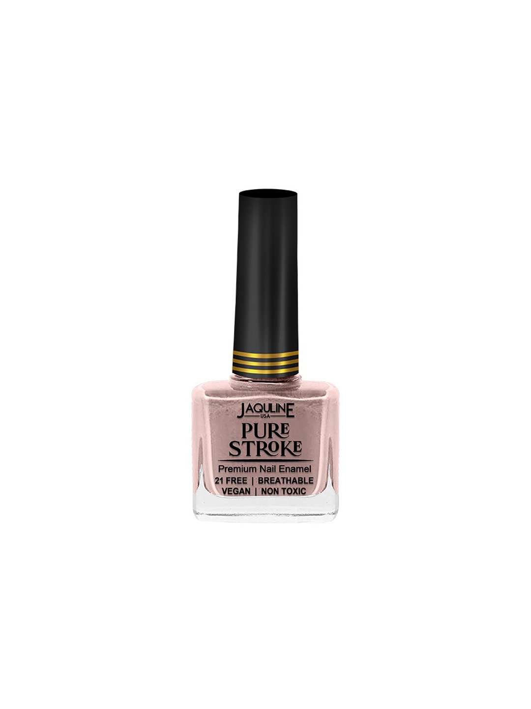 

Jaquline USA Pure Stroke Breathable Premium Nail Enamel 10ml - Legit, Nude
