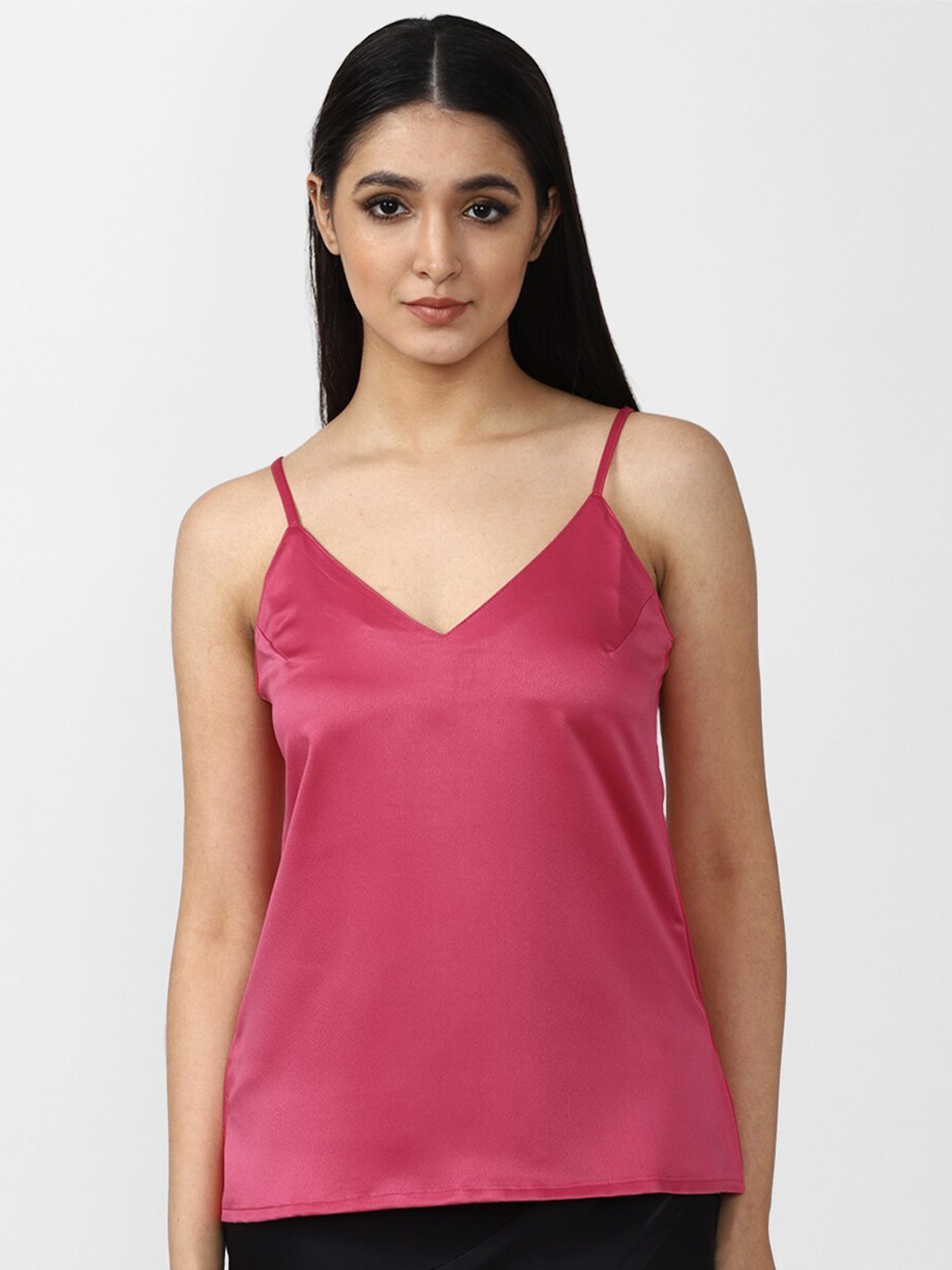 

FOREVER 21 Pink Shoulder Straps Top