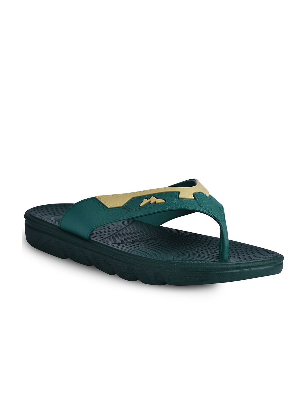 

Paragon Men Green & Beige Thong Flip-Flops