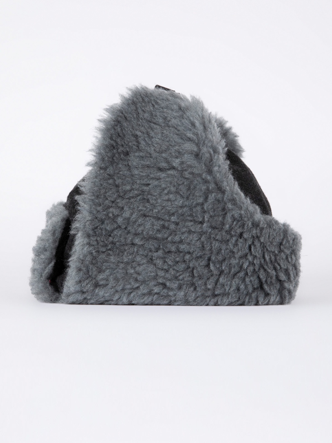 

DeFacto Men Grey Fur Flat Cap Polyester Hat