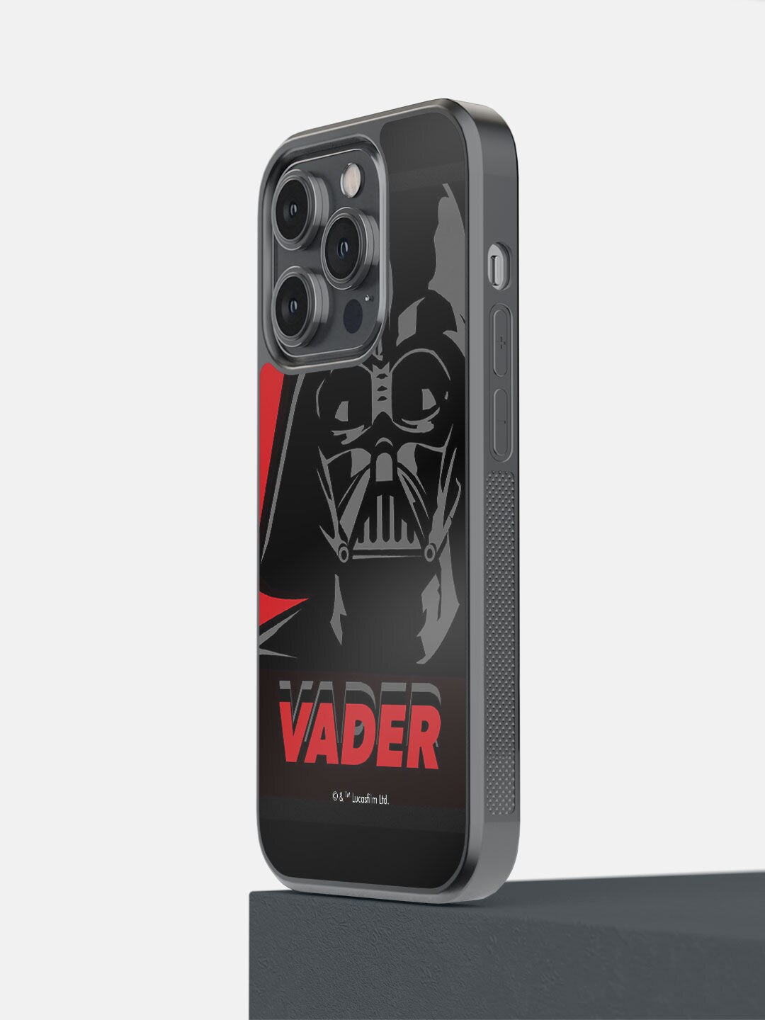

macmerise Black & Red Vader Printed iPhone 14 Pro Bumper Case