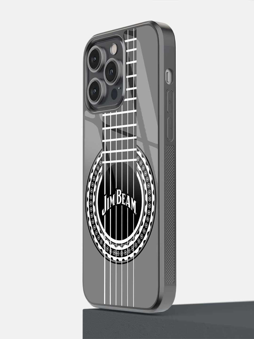 

macmerise Grey & White Jim Beam Flamenco iPhone 14 Pro Max Bumper Back Case