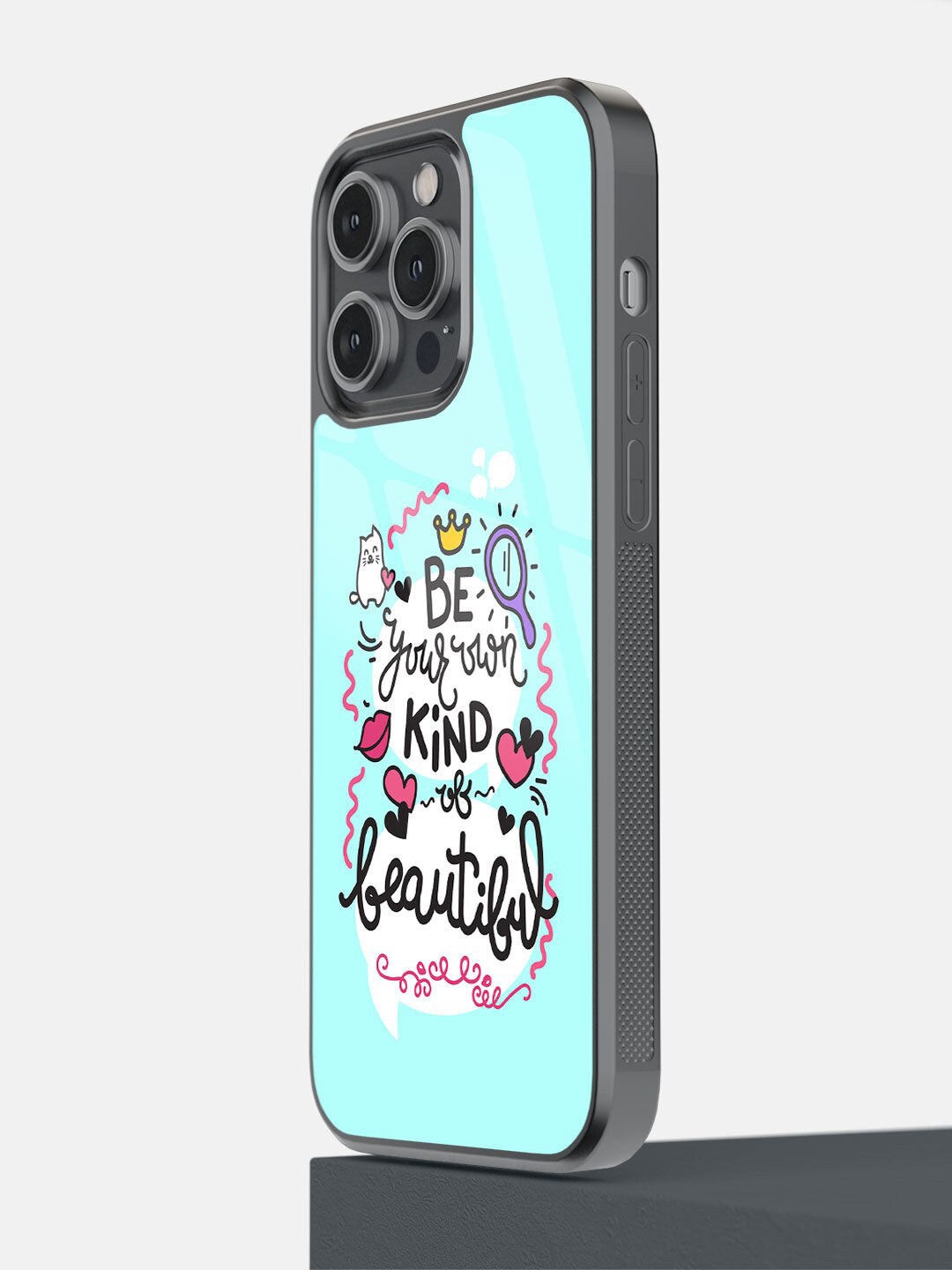 

macmerise Blue Be Your Own Kind Of Beautiful Printed iPhone 14 Pro Max Bumper Case
