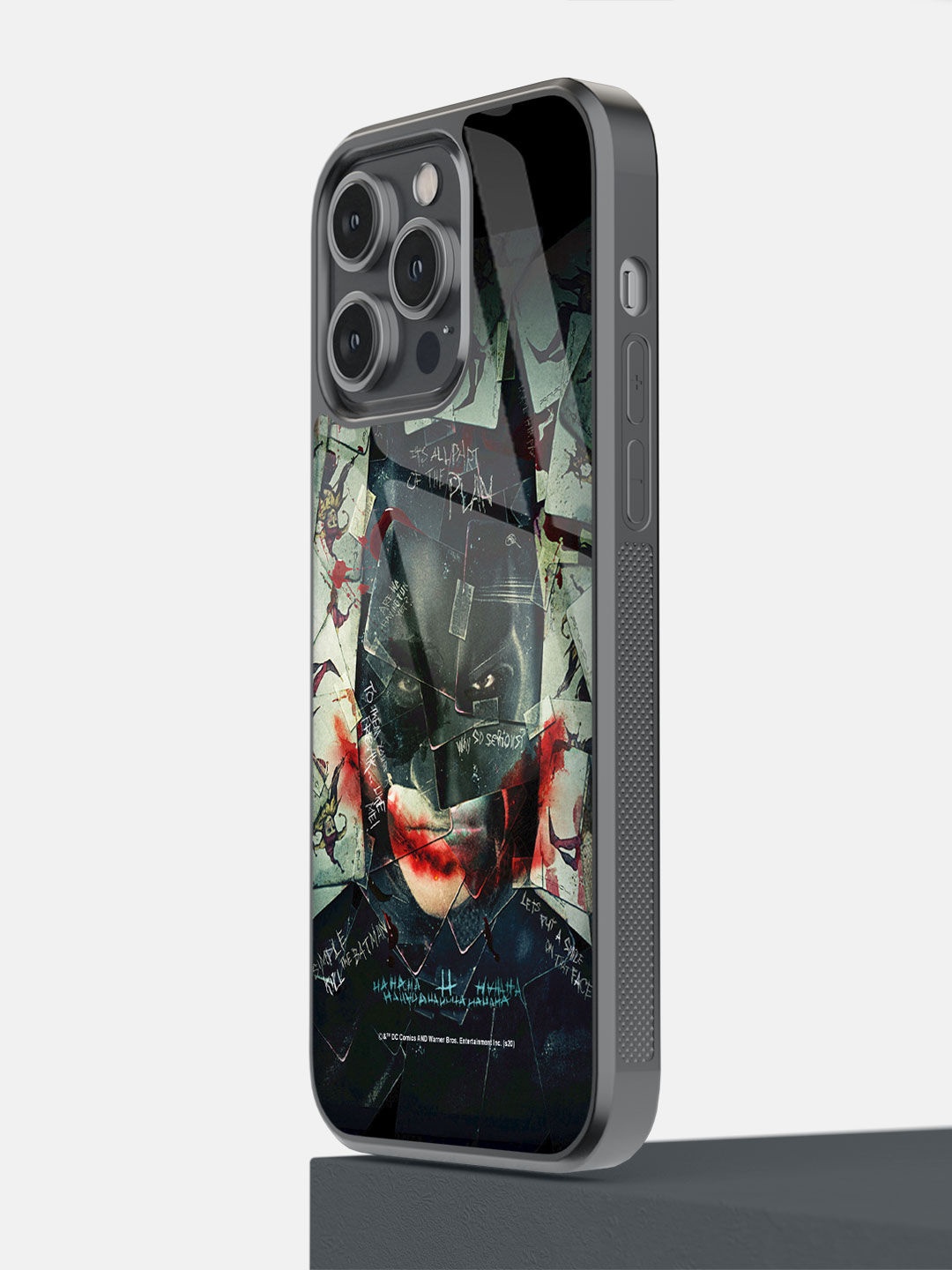 

macmerise Black & Green Bat Joker Printed iPhone 14 Pro Max Bumper Mobile Phone Case