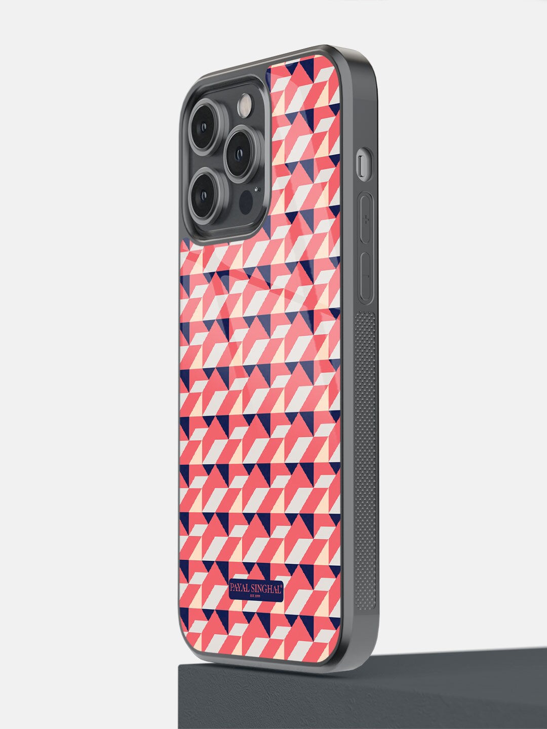 

macmerise Peach-Colored Printed Payal Singhal iPhone 14 Pro Max Phone Back Case