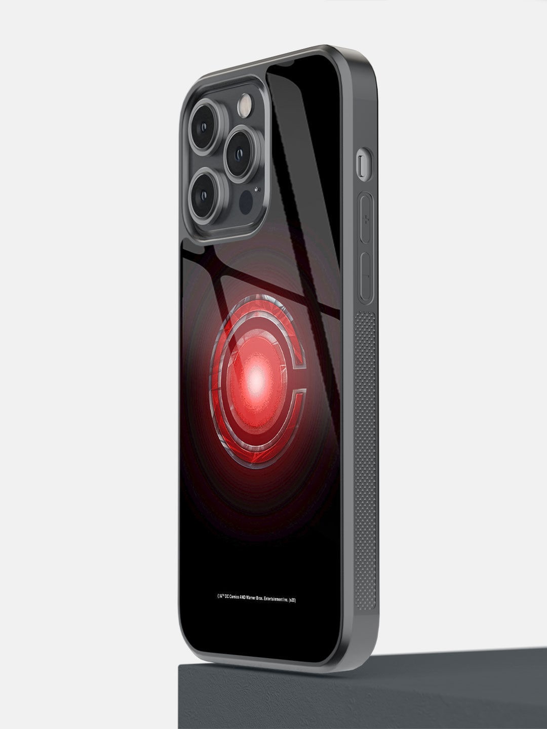 

macmerise Red & Black Logo Cyborg Printed iPhone 14 Pro Max Bumper Mobile Phone Case