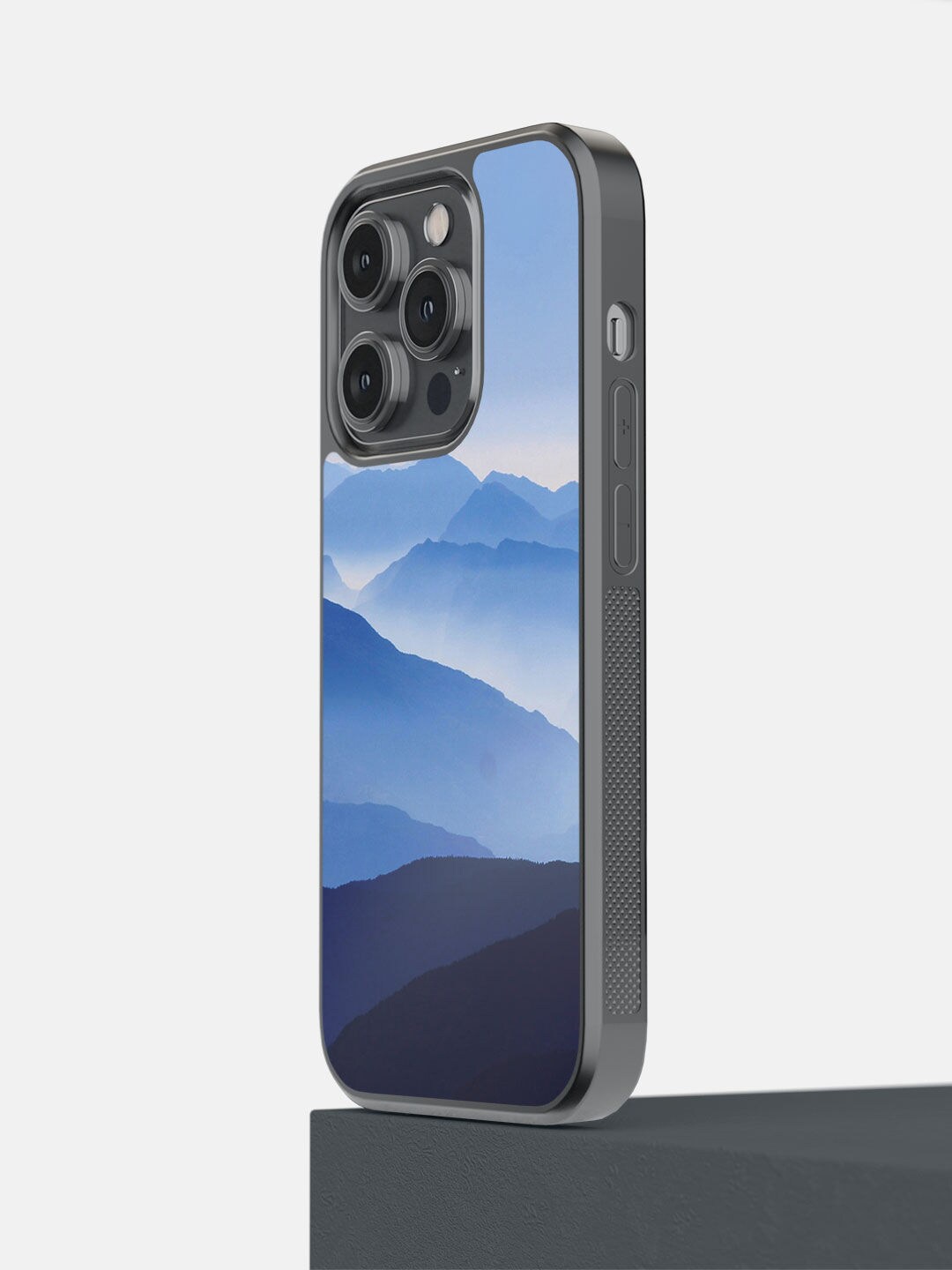 

macmerise Blue The High Mountains iPhone 14 Pro Bumper Back Case