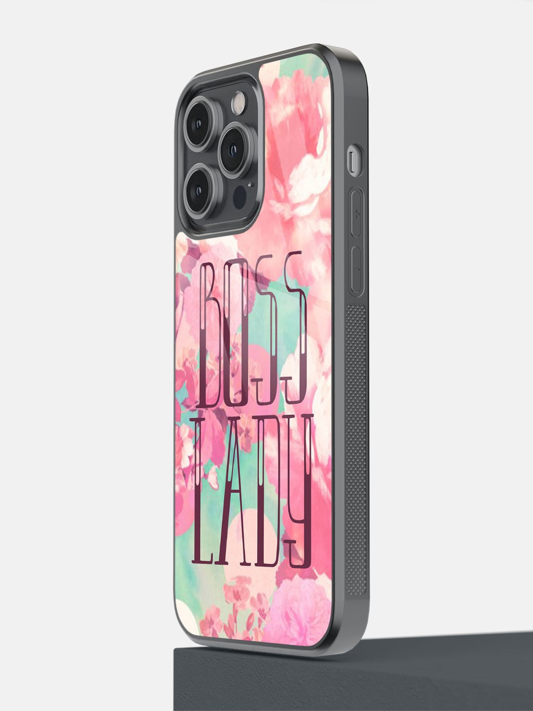 

macmerise Pink Boss Lady Printed iPhone 14 Pro Max Bumper Case