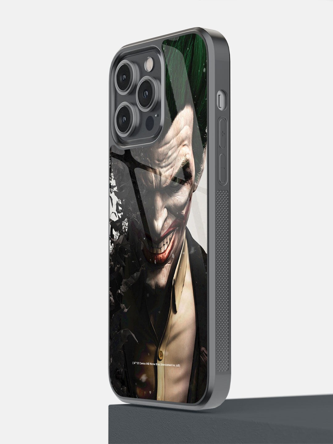 

macmerise Black Joker Withers Printed iPhone 14 Pro Max Bumper Case, Green