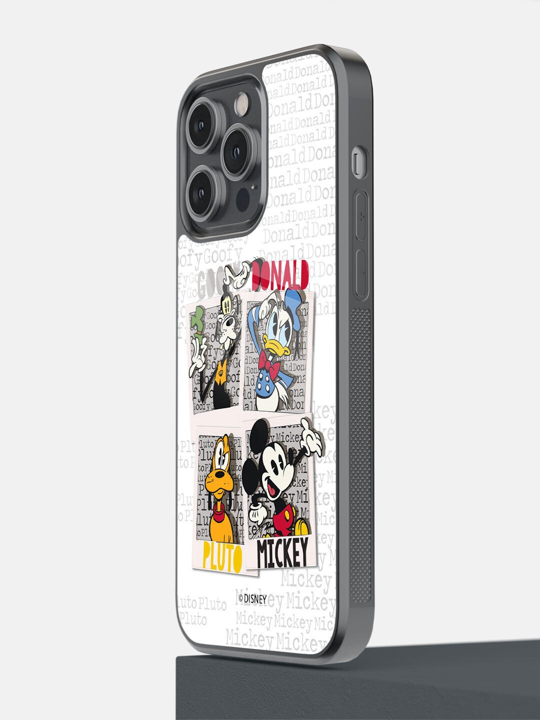

macmerise White & Red Disney Dudes Printed iPhone 14 Pro Max Bumper Case