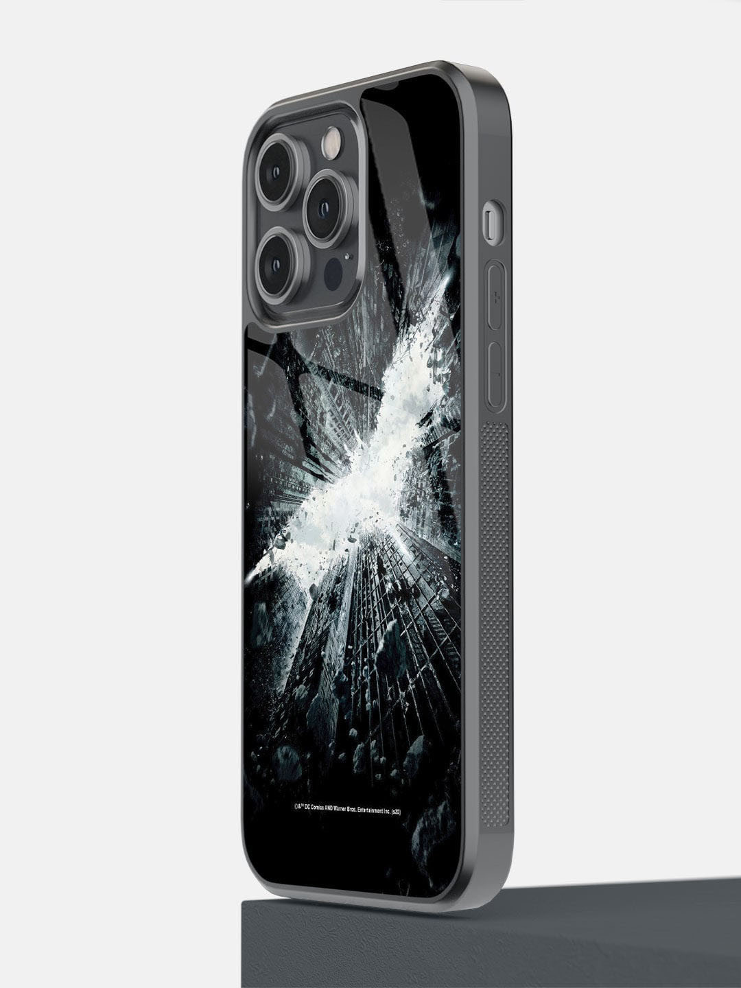 

macmerise Black & White Gdd Of Gotham iPhone 14 Pro Max Bumper Back Case