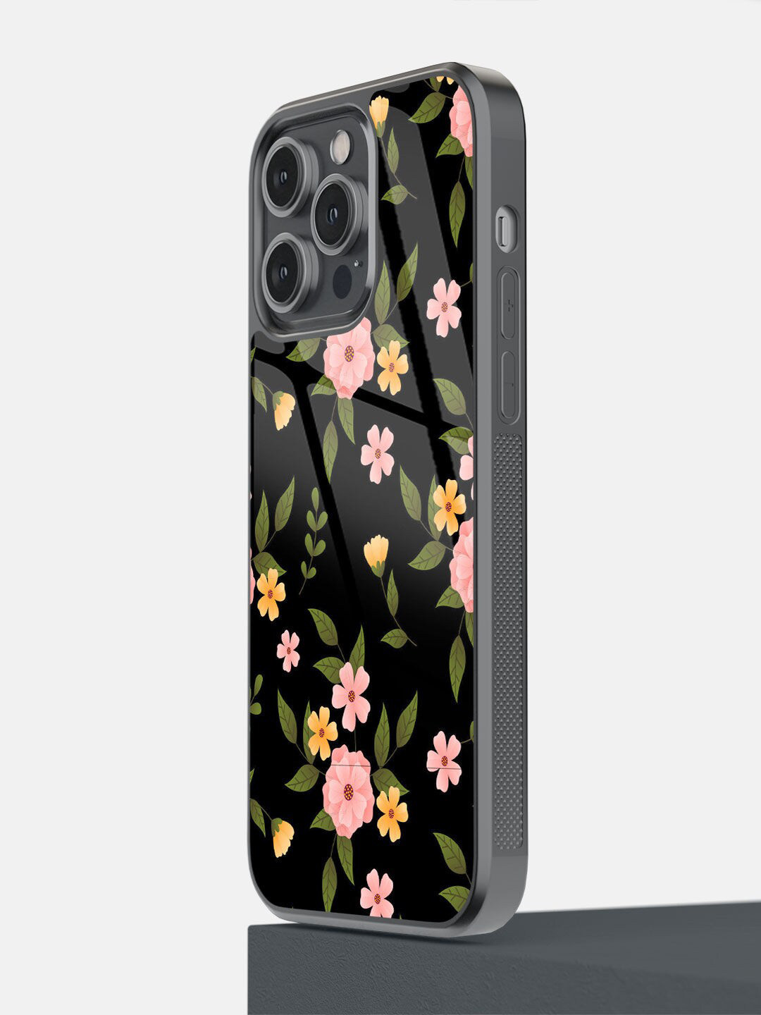 

macmerise Black SK Periwinkle Printed iPhone 14 Pro Max Bumper Case
