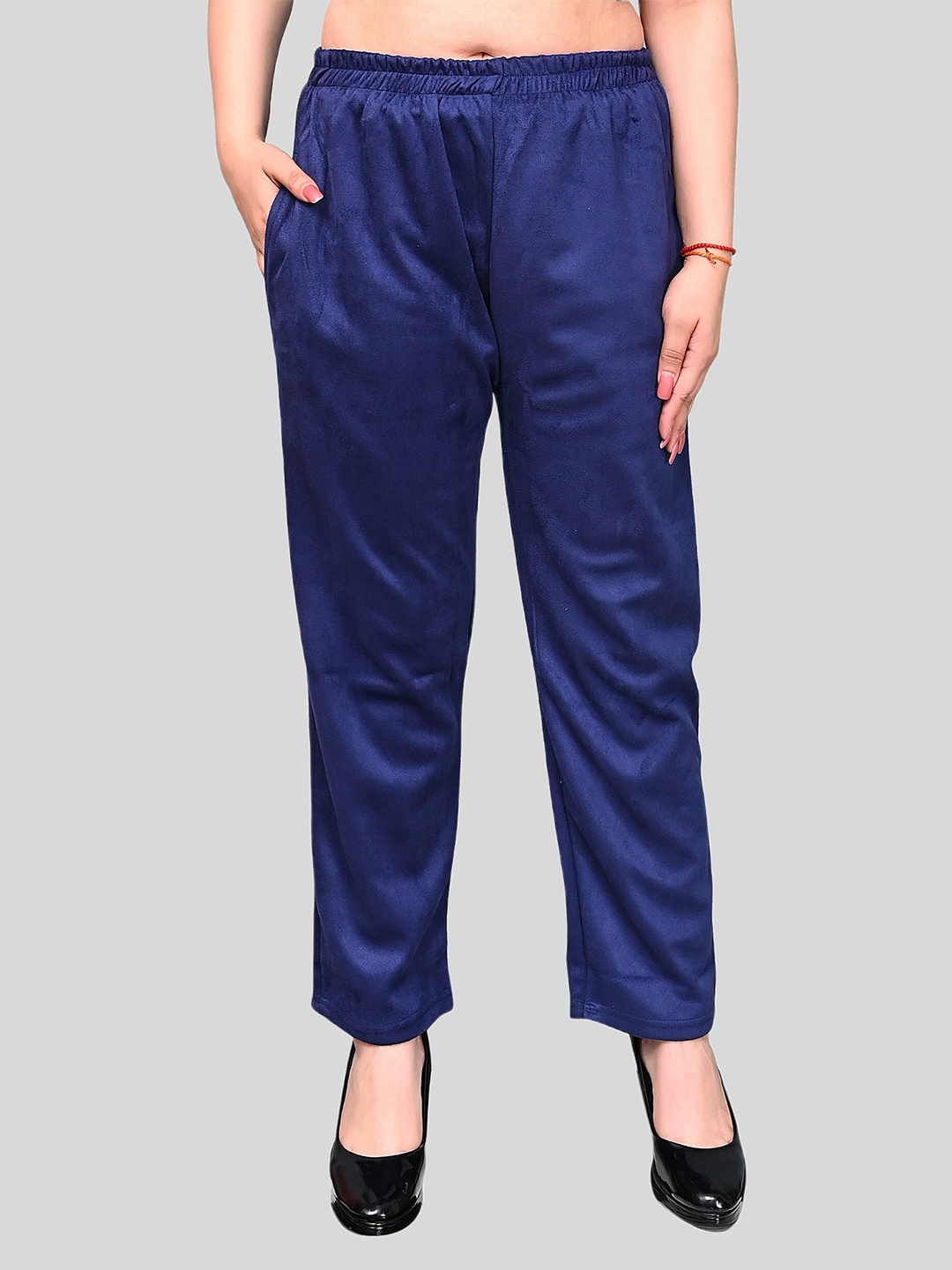 

FNOCKS Women Blue Palazzos