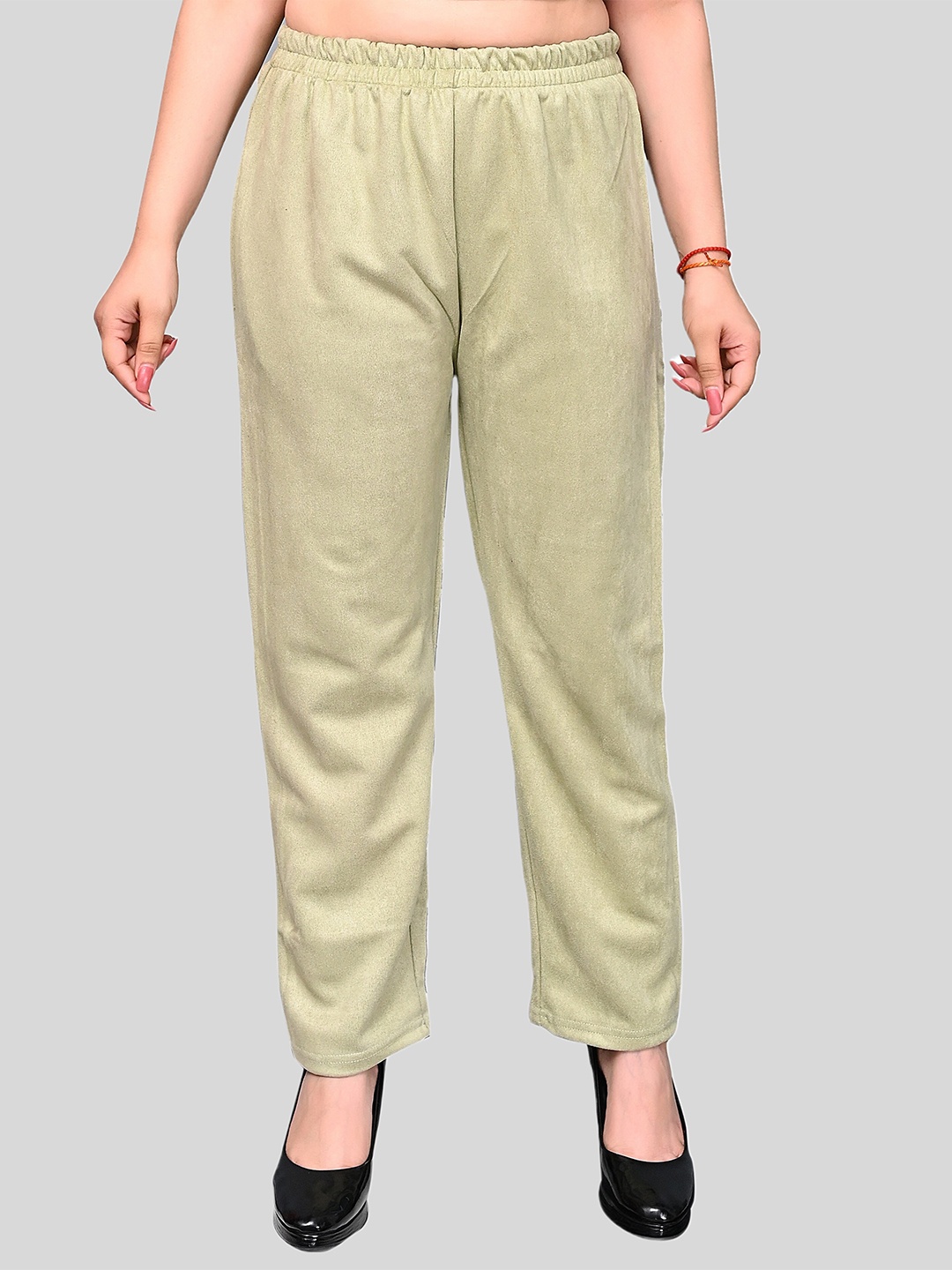 

FNOCKS Women Green Palazzos