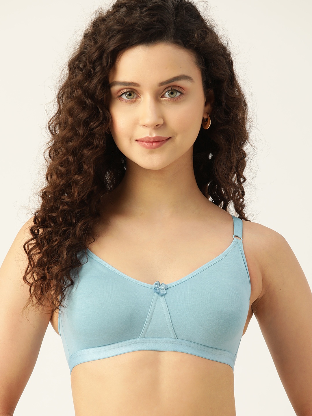 

DressBerry Knitted T-Shirt Bra, Blue