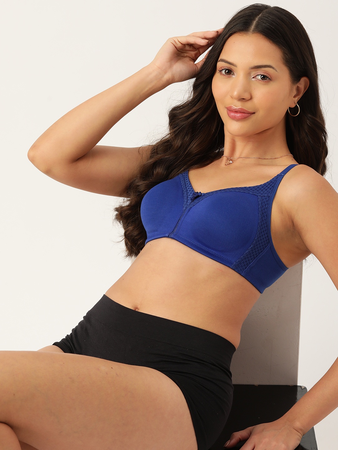 

DressBerry T-Shirt Bra - Non Padded, Navy blue