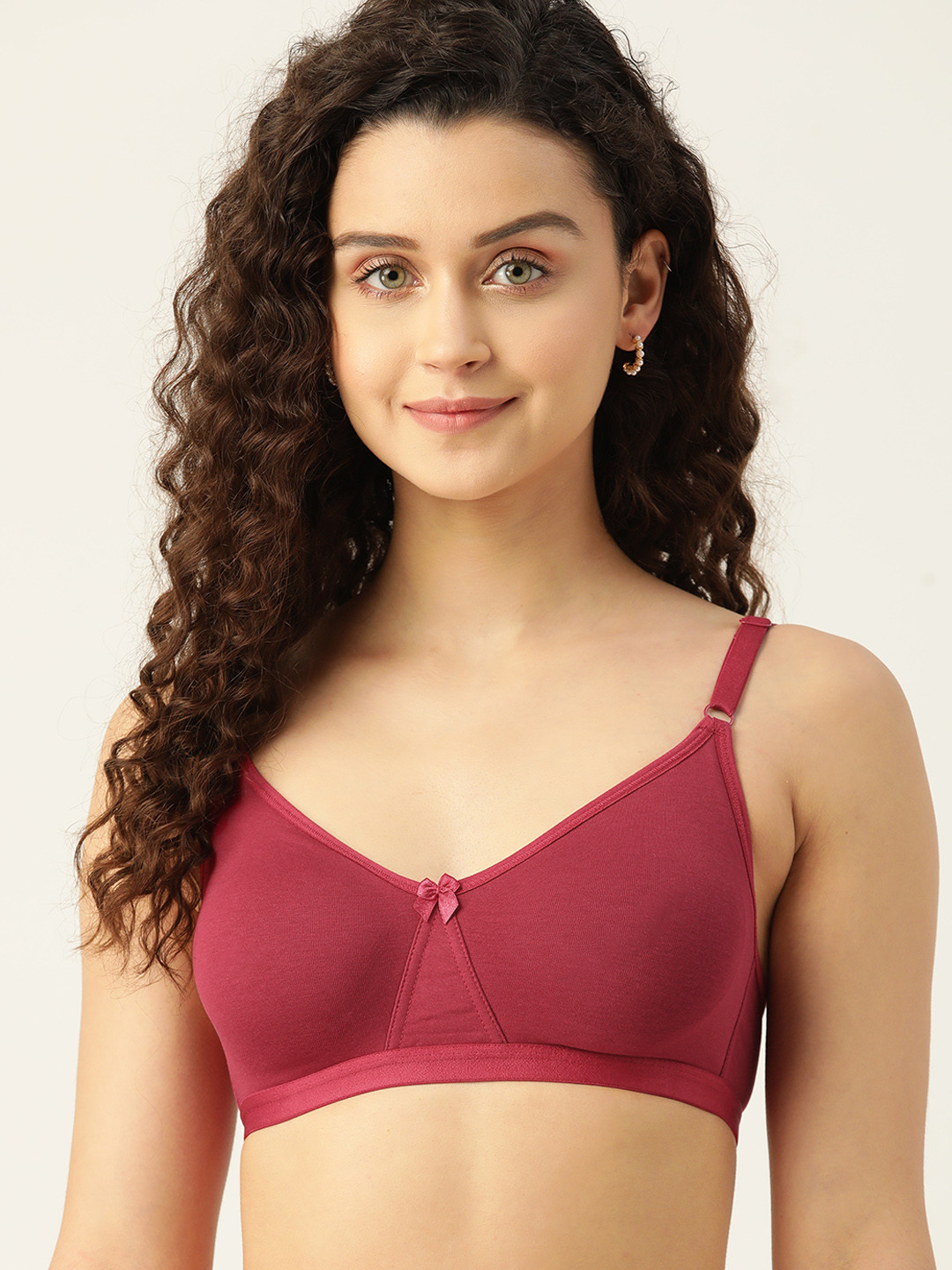 

DressBerry Knitted T-Shirt Bra, Magenta
