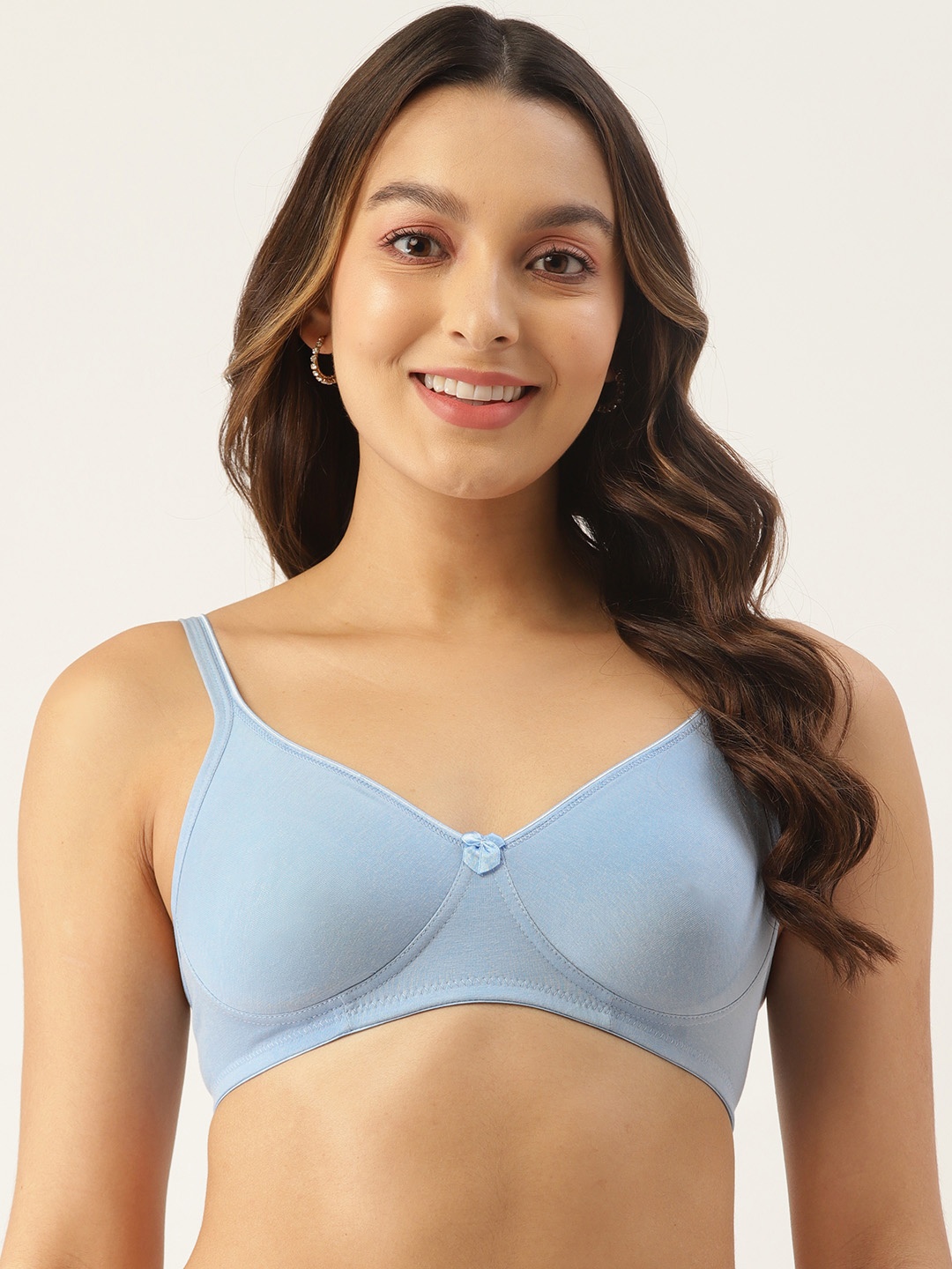 

DressBerry Non-Padded Non-Wired Everyday Bra, Blue