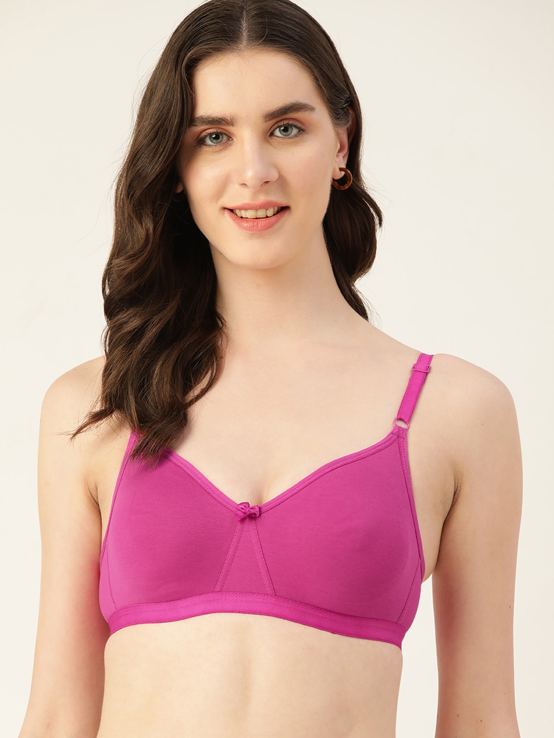 

DressBerry T-shirt Bra Non-Padded, Magenta