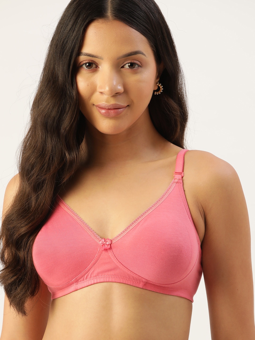 

DressBerry Non Padded T-shirt Bra, Pink